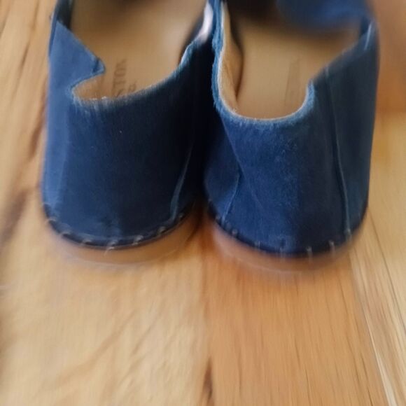 Charleston Shoe Co. Suede Alton Loafers black slip-on sz. 7 - Picture 5 of 6